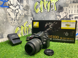 Nikon D5100 Kit 18-55mm (44.000 кадров)