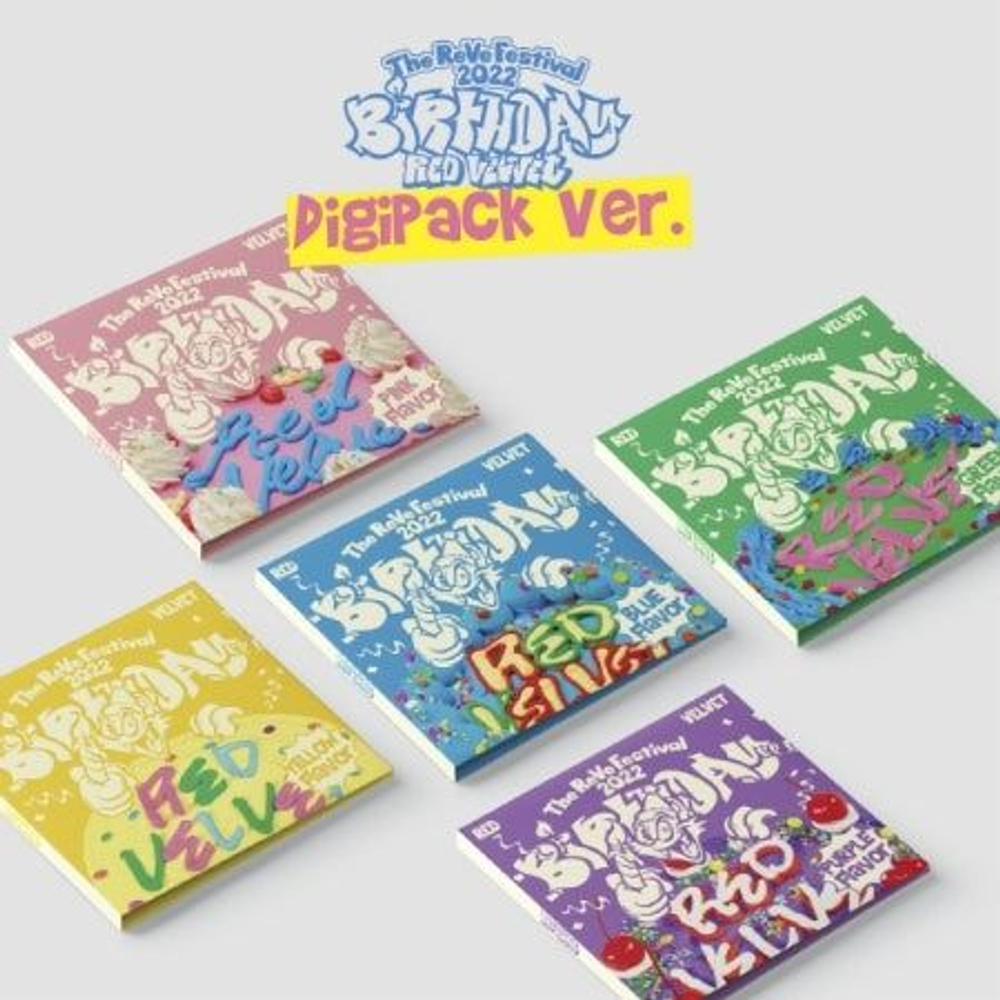 Альбом Red Velvet - The ReVe Festival 2022 : Birthday Digipack 5 Version SET