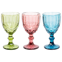 Набор бокалов 6шт 300мл Объект мечты Светский прием Дольче 3 цвета OM-21091724