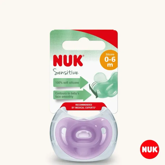 Пустышка Nuk силикон ортодонтическая 1 шт.