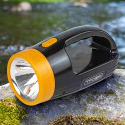 Светодиодный фонарь Трофи PA-101 прожектор аккумуляторный 2 режима | Прожекторные фонари