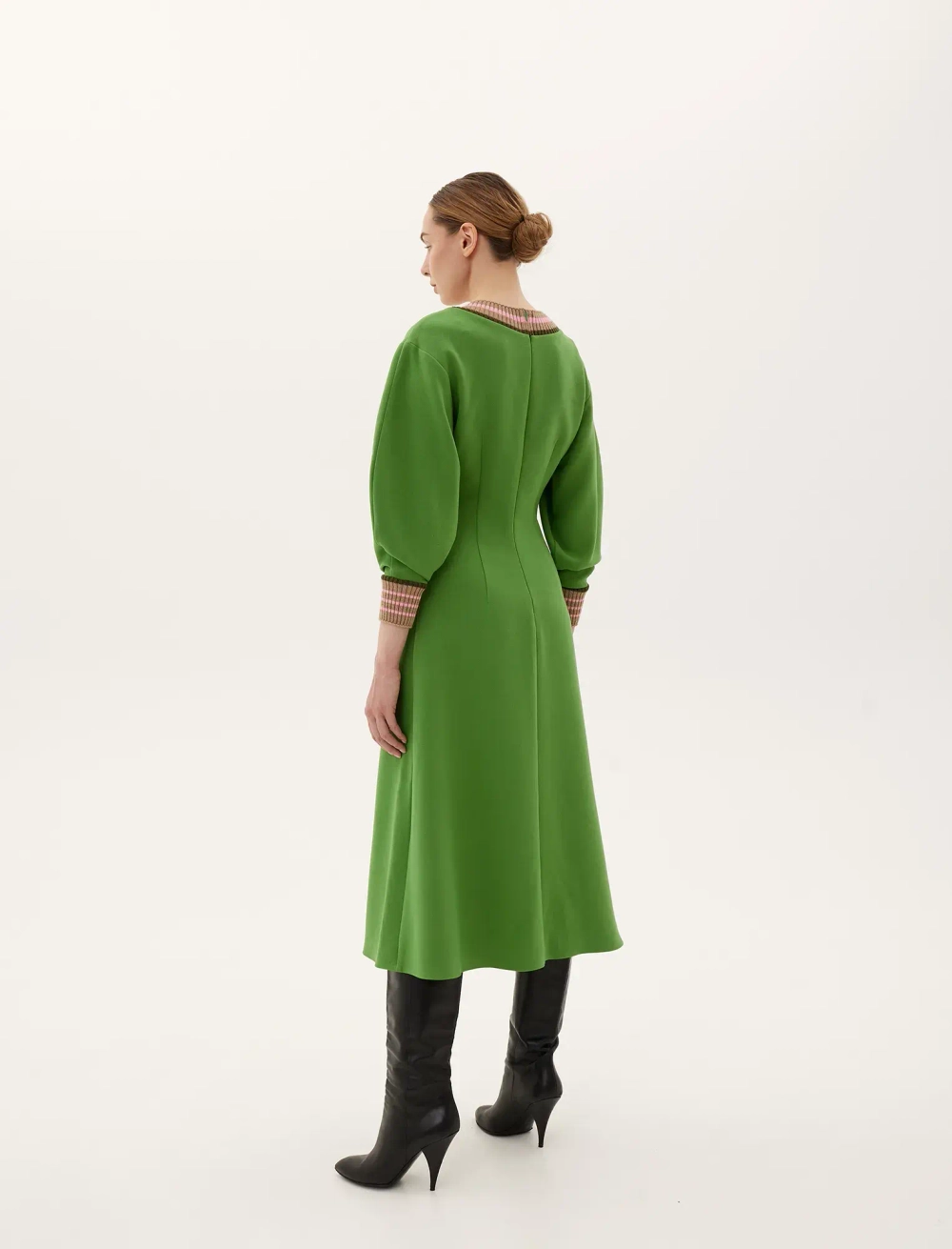 Платье «Анжелика», зелёный