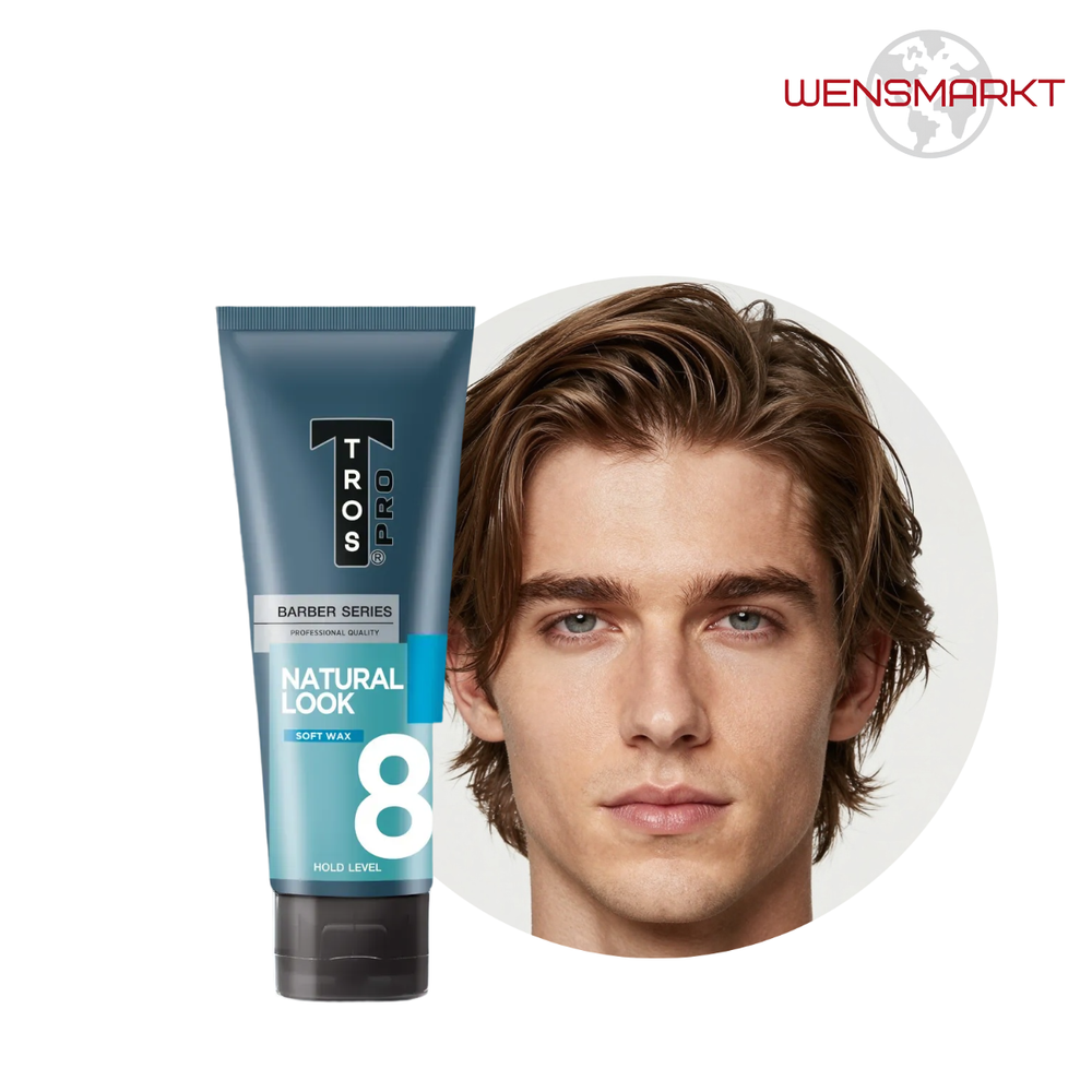 TROS Мужской воск для укладки волос Pro Barber Series Softwax Natural Look, 115 г