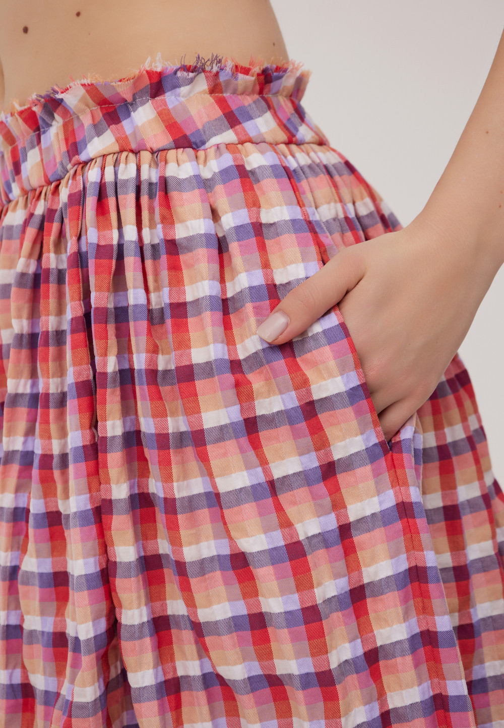 Юбка Клетка