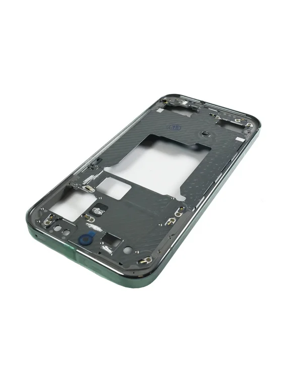 Средняя часть корпуса (рамка) для Google Pixel 9 Pro серо-зеленая (Hazel)