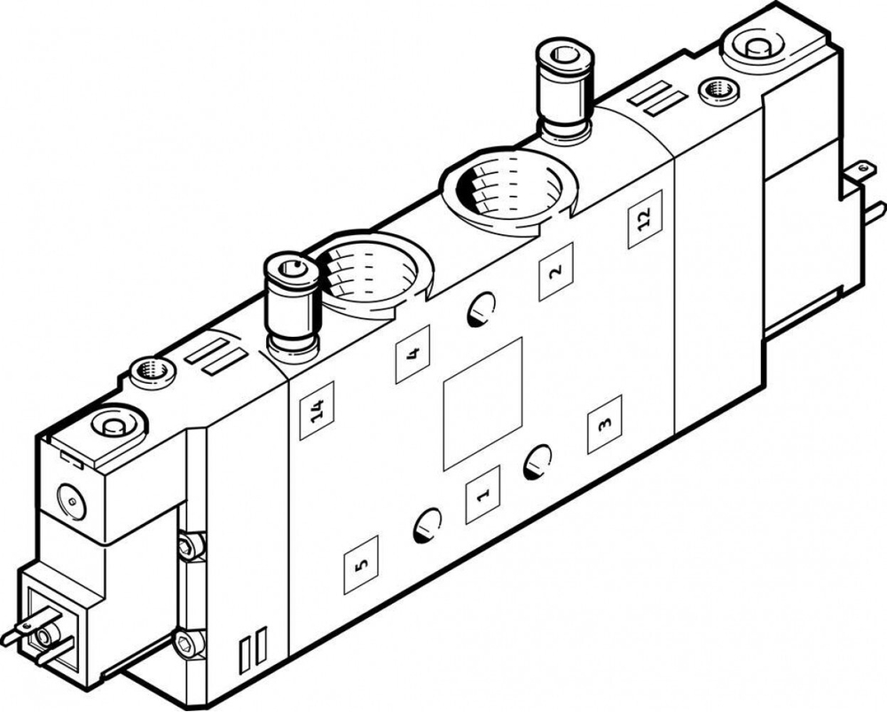 CPE24-M3H-5JS-3/8 Распределитель с электроуправлением