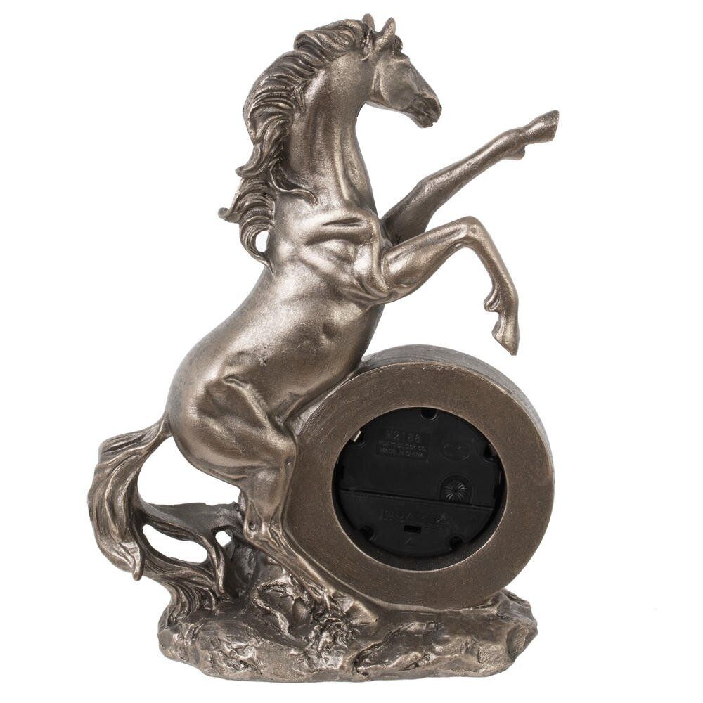 GAEM Фигурка декоративная "Лошадь" с часами (AAAx1 н/п), L16 W7,5 H23 см