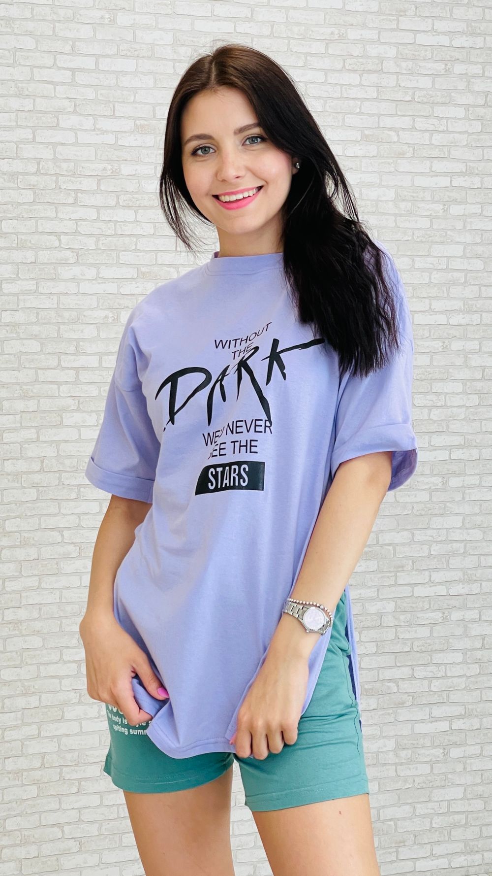 Туника МС-8009 (сиреневый)