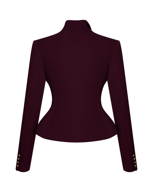 Жакет приталенный из вискозы