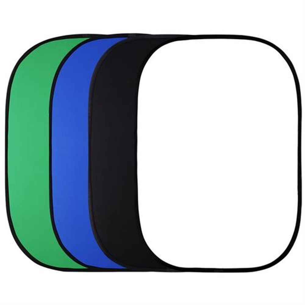 E-IMAGE RE2010 green Фон складной 1,5х2 м, зеленый