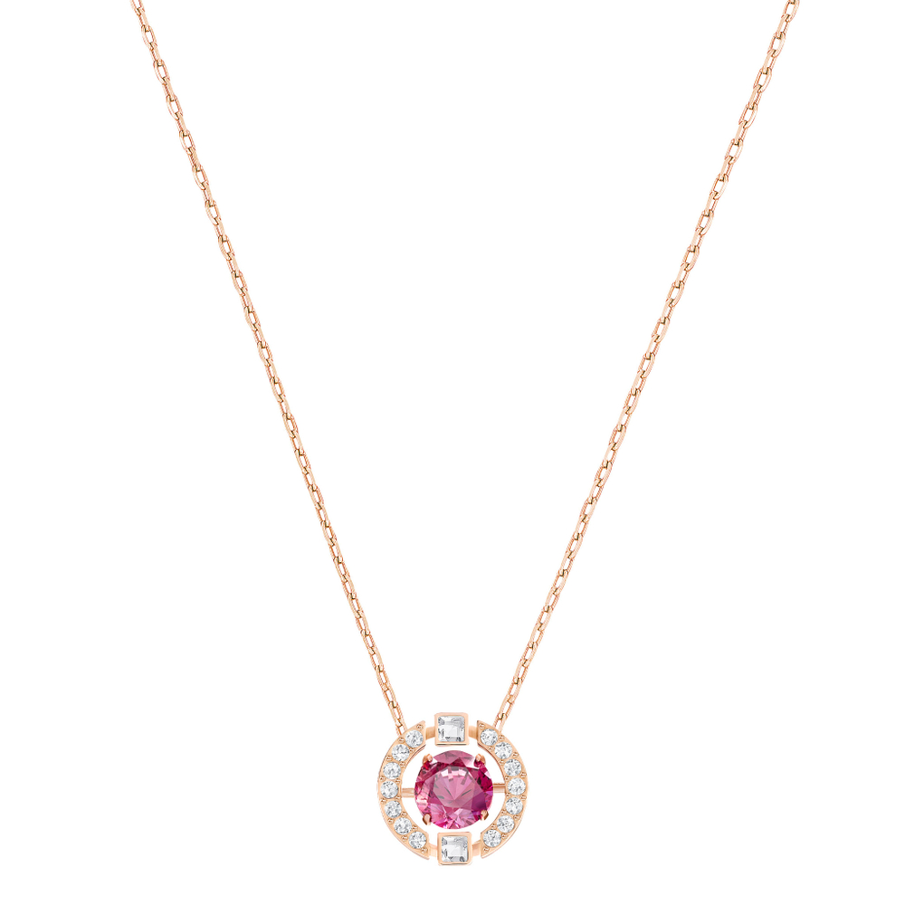 SPARKLING DC:NECKLACE CZRE/CRY/ROS 5279421