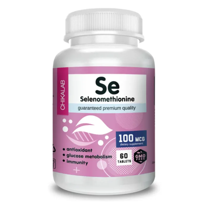 Селен, Selenomethionine, Chikalabт 60 таблеток