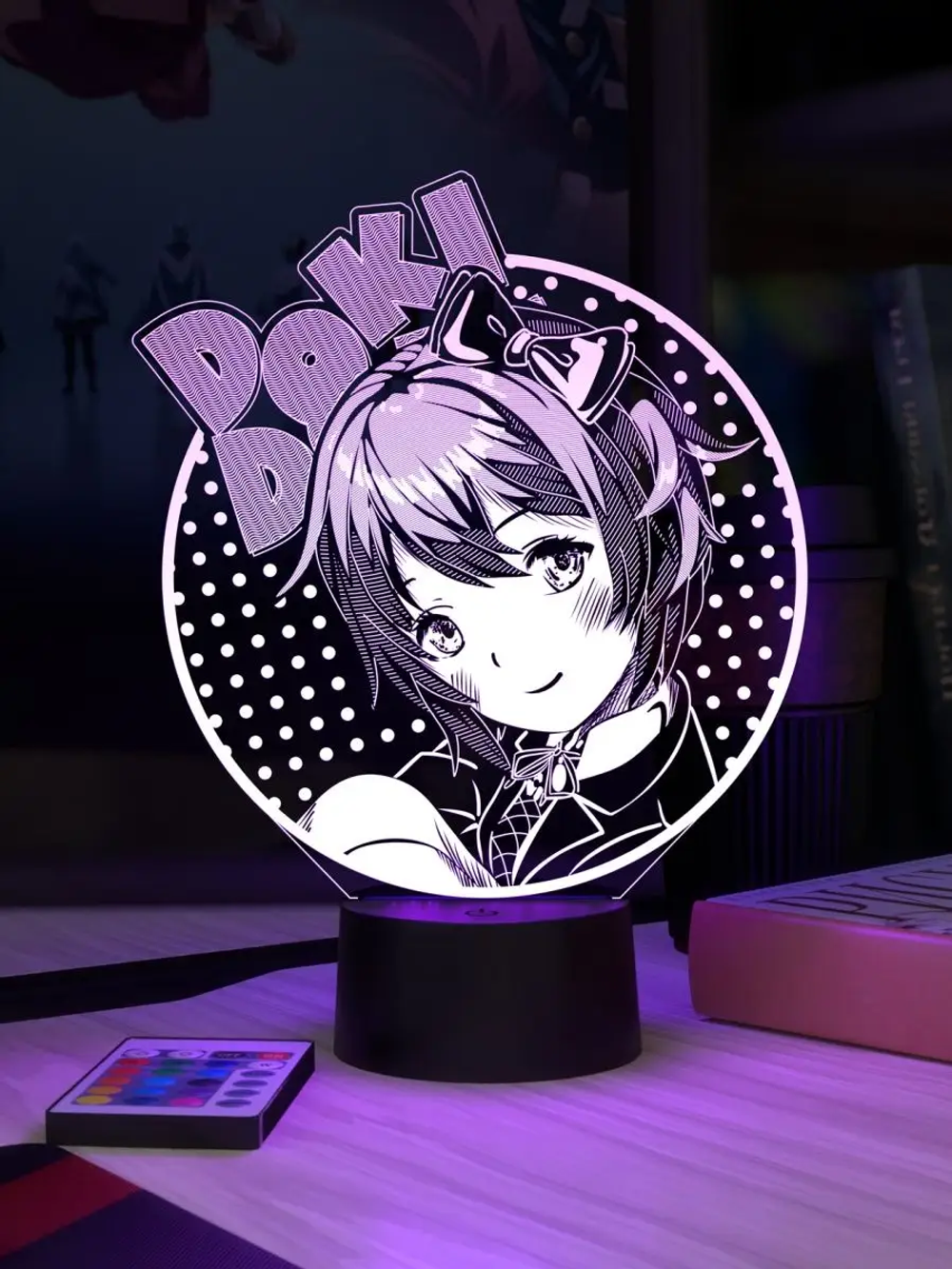 3Д-НОЧНИК "Сайори" (Literature Club)