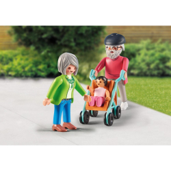 Playmobil - Моя жизнь Бабушка и дедушка с внуком 71613 / артикул   71613  / GTIN 4008789716132