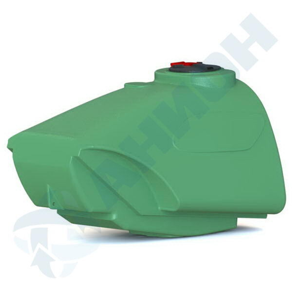 Емкость Z2600 с откидной крышкой с поплавковым клапаном Анион 2600 л. горизонтальная (2080x1625x1475см;желтый) - арт.559562