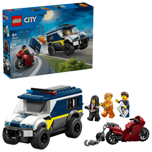 Конструктор LEGO City 60479 Police Prisoner Transport Van