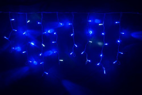 LED-RPLR-160-4.8M-240V-B/WH-F(CW) Flash-холодный белый,  на белом проводе