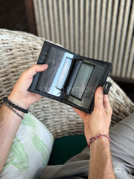 Портмоне из крокодила для авто документов WA-201