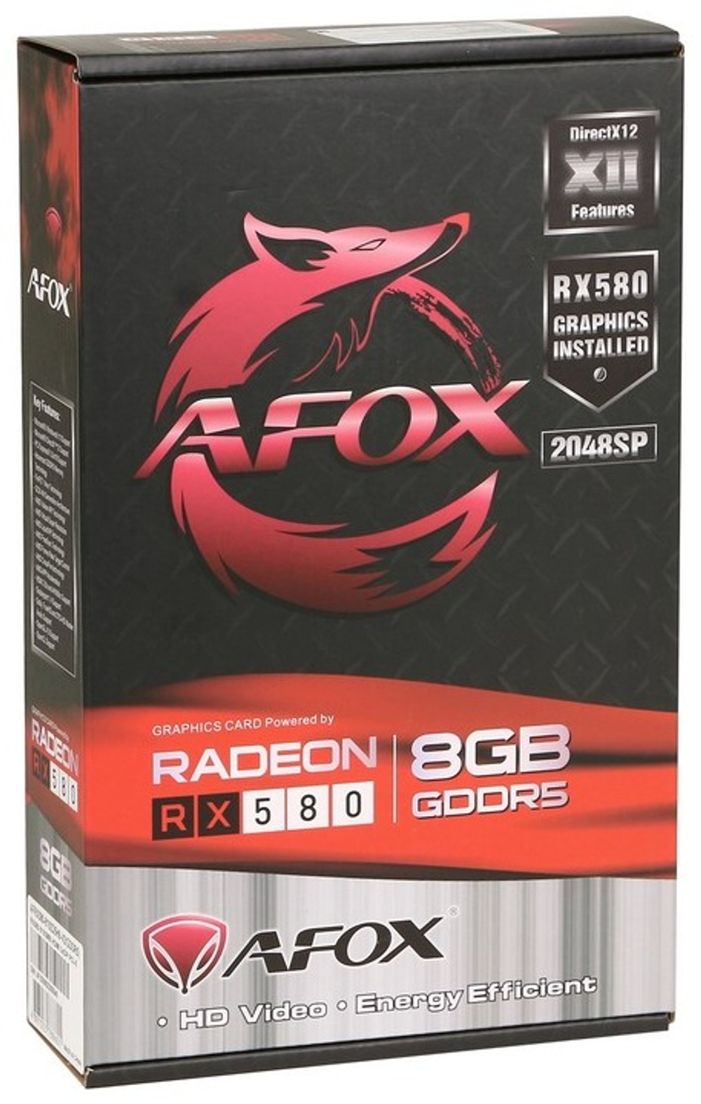 Видеокарта AFOX Radeon RX 580 (AFRX580-8192D5H6-V2) 8 Гб