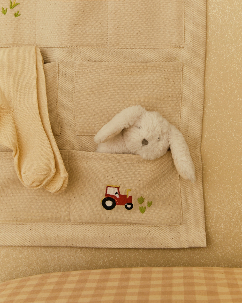 Подвесной органайзер Pecky из 100% хлопка 40 x 55 см