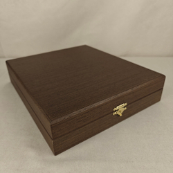 Ежедневник А5 "Люпины" (обложка из натуральной кожи) и ручкой с росписью Палех в футляре