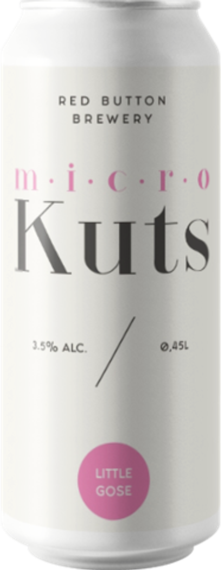 Пиво Рэд Баттон Микро Катс Литтл Гозе / Red Button Micro Kuts Little Gose 0.45 - банка