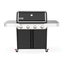 Газовый гриль Weber Genesis E-415, 4 горелки, чёрный