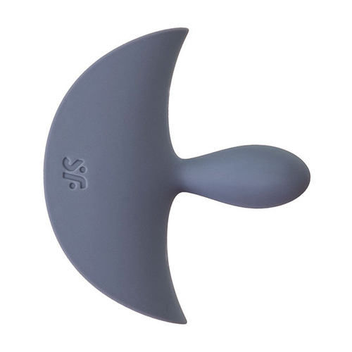 Серая анальная вибровтулка 7,9см Satisfyer Booty Absolute Beginners 2