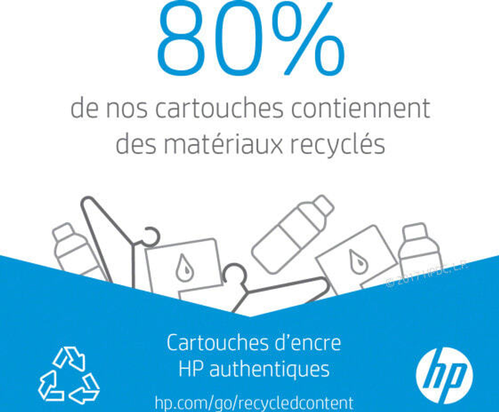 Картридж струйный Голубой, Пурпурный, Желтый 1 шт HP 304 N9K05AE