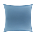 Набор наволочек из премиального сатина джинсово-синего цвета из коллекции essential, 70х70 см