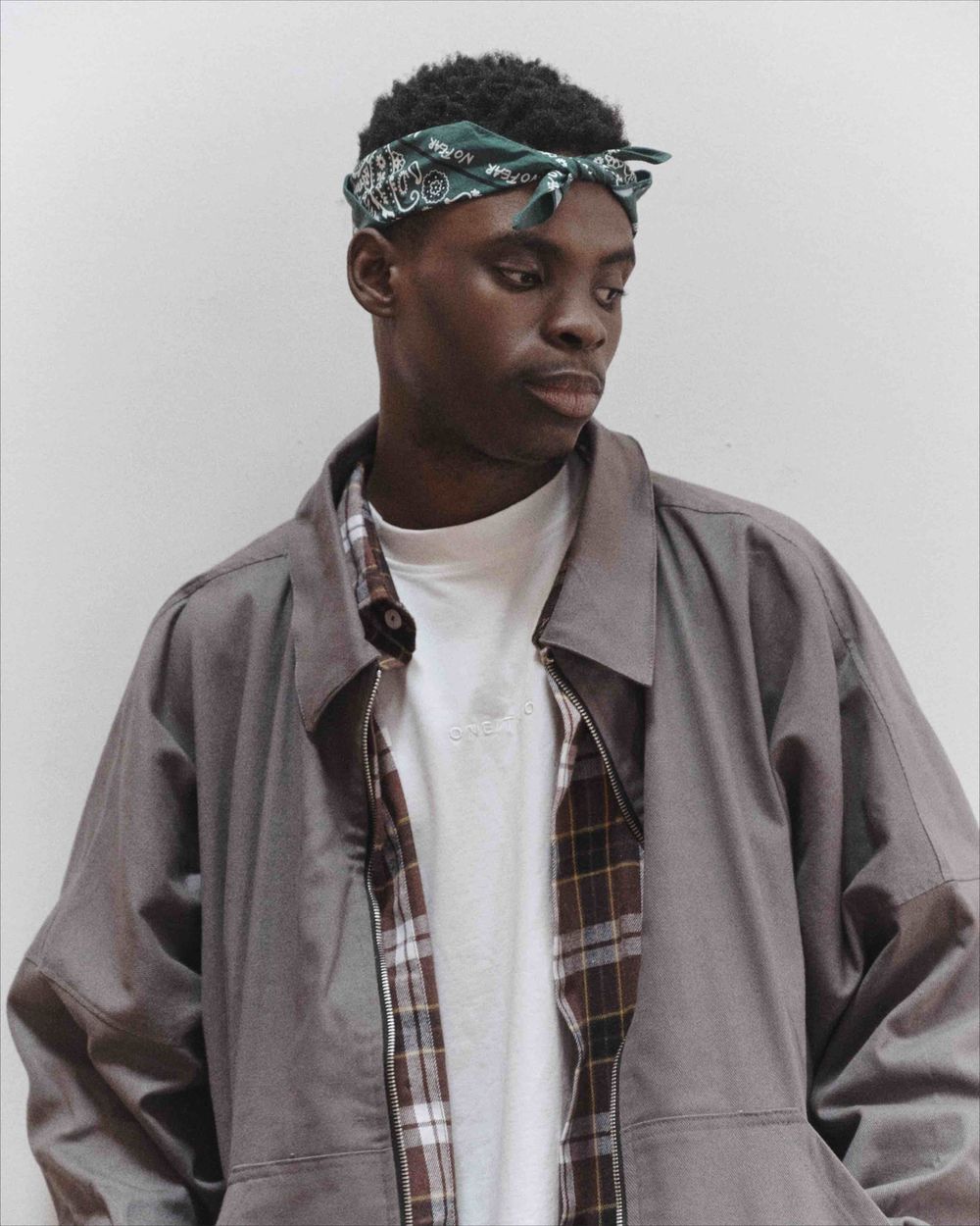 Купить Куртка One Two Zip-Up Shirt Jacket Shark Skin серая Куртка One Two Zip-Up Shirt Jacket Shark Skin серая