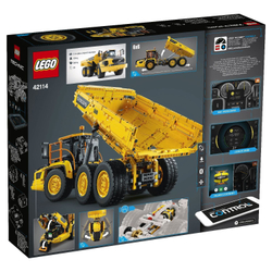 LEGO Technic: Самосвал Volvo 6x6 42114 — 6x6 Volvo Articulated Hauler — Лего Техник