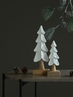 Декор новогодний Snowy tree из коллекции New Year Essential, 30 см