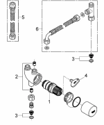 Термостатический смеситель для раковины Grohe Grohtherm Micro 34487000 хром