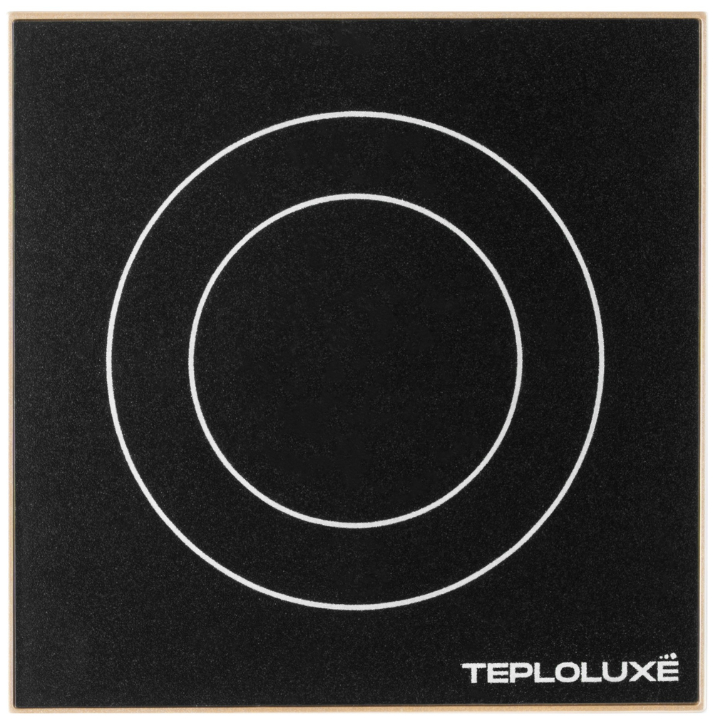 Терморегулятор электронный Теплолюкс Solus Zen Wi-Fi черный/золото