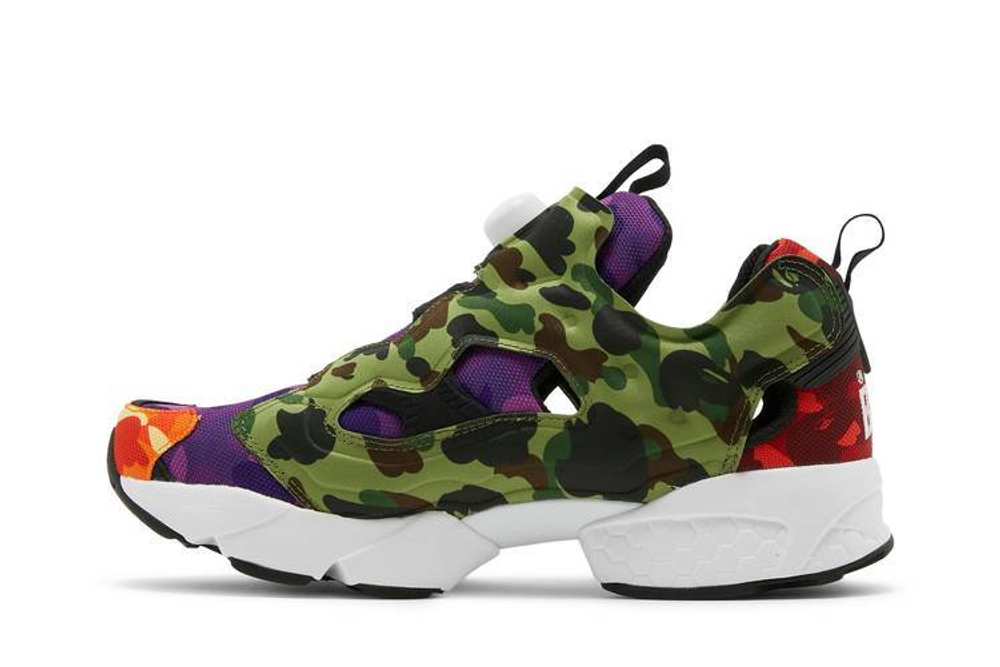Кроссовки A Bathing Ape X Reebok Instapump Fury "Multi-Camo"