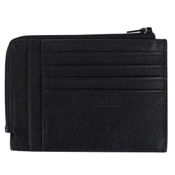 Чехол для кредитных карт Piquadro Black Square PU1243B3R/N черный натуральная кожа
