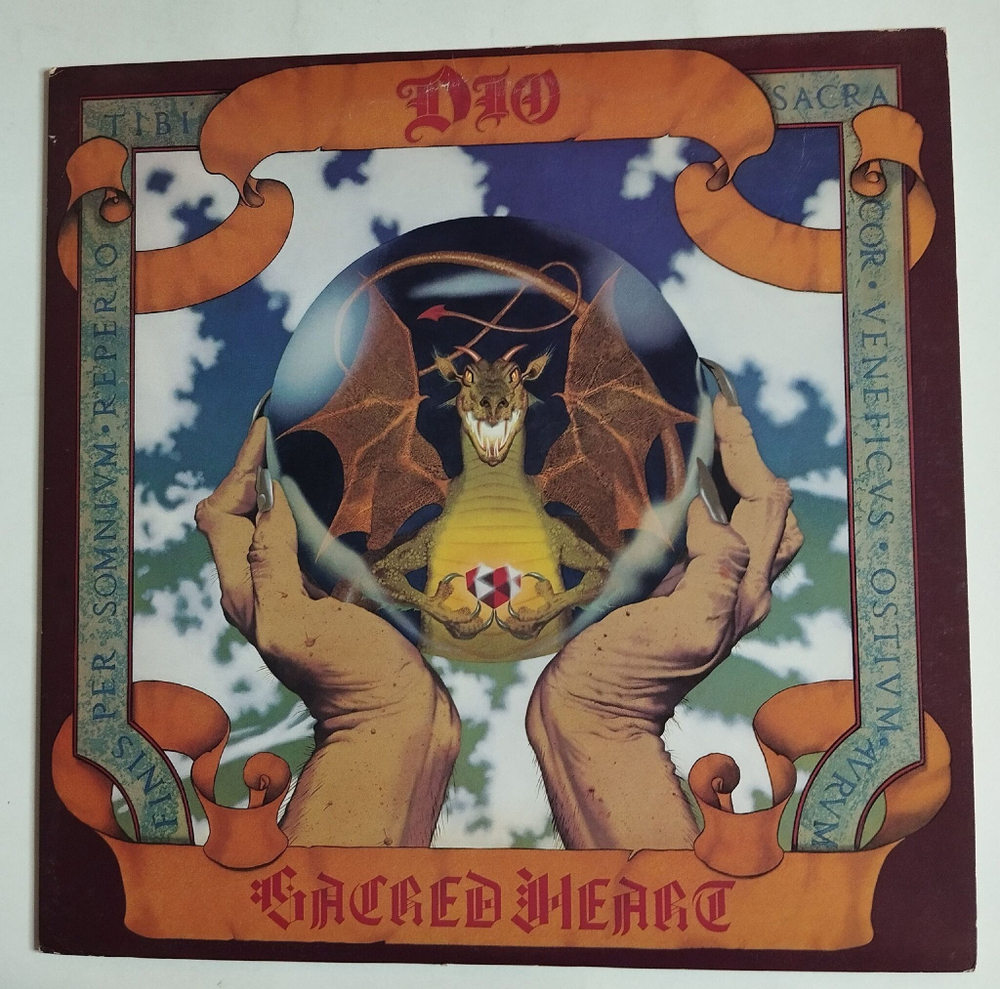 Винтажная виниловая пластинка LP Dio Sacred Heart (Japan 1985) (No Obi)