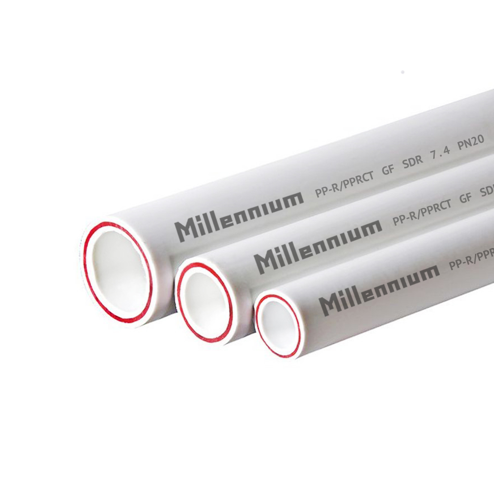 Труба полипропиленовая армированная стекловолокном PN20 Millennium