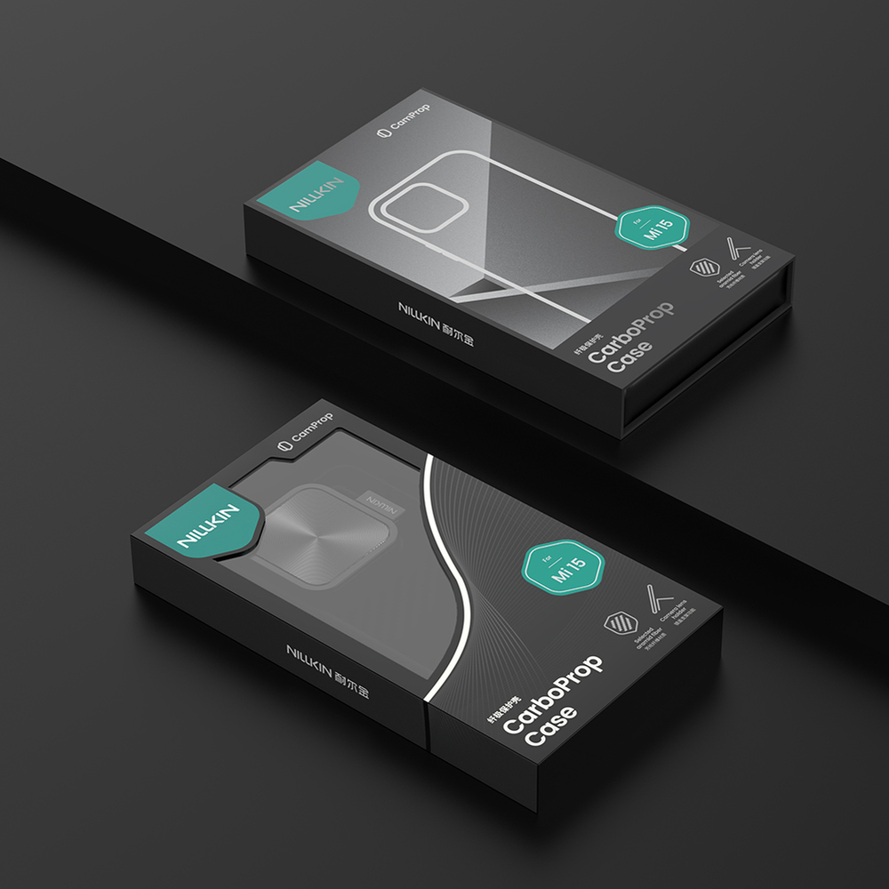 Чехол с поддержкой MagSafe из арамидного карбона (кевлар) для Xiaomi 15, серия CarboProp Magnetic от Nillkin