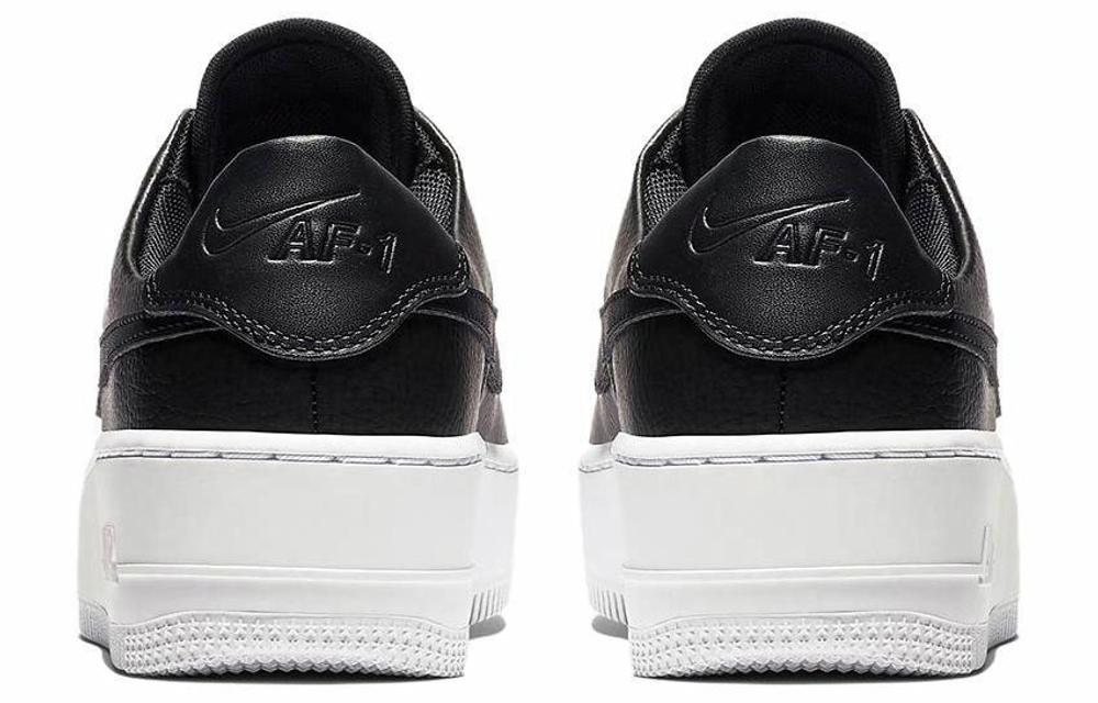 Кроссовки Nike Air Force 1 Low Sage Low Triple Black White (W) (Женская размерная сетка)