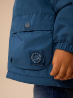 Куртка непромокаемая с капюшоном для мальчика Next Q60-456, Синий