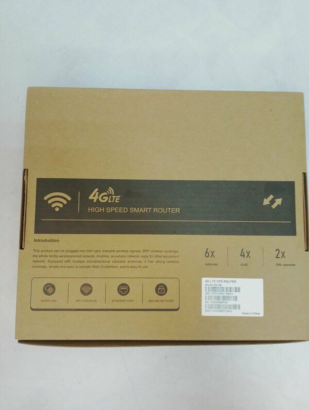 WiFi Роутер 4G супер мощный с поддержкой сим карты, металлический корпус, настенный/настольный