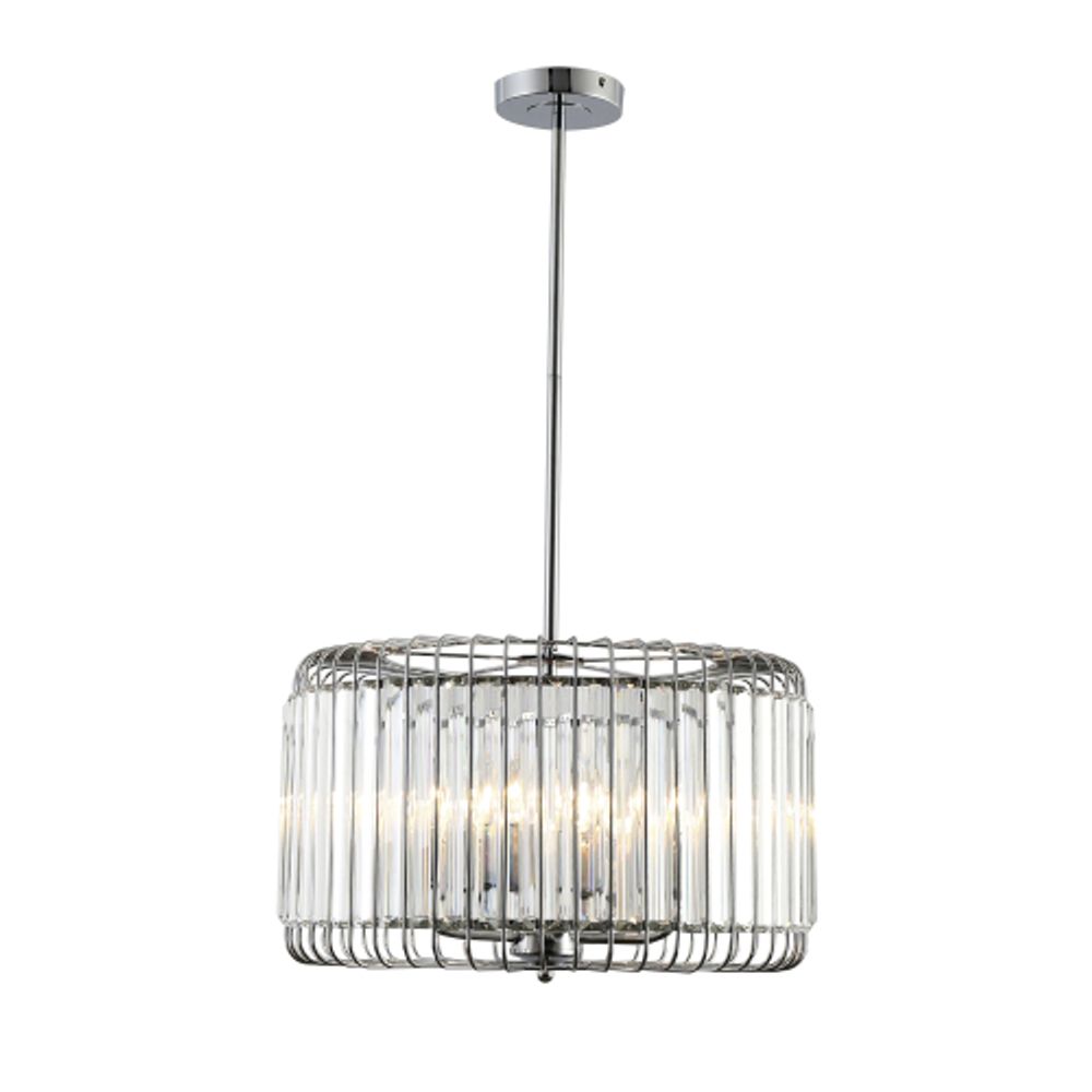 Люстра Rivoli   1025-205 5 х Е14 40 Вт хрусталь классика