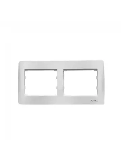 Рамка 2-я горизонтальная ProfiTec белая