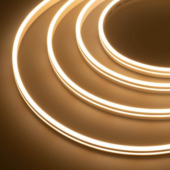 Гибкий неон Arlight 6.8W/m 168LED/m 2835SMD теплый белый 5M ARL-Moonlight-1004-Side 24V Warm 027942