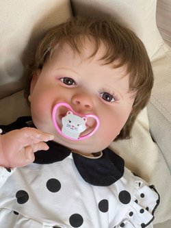 Кукла Реборн мягконабивная 60см в пакете (FA-036)