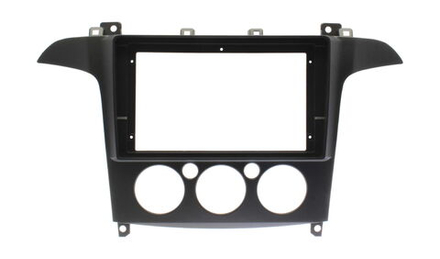 Переходная рамка магнитолы FORD S-MAX 2006-2010 9 дюймов (авто с кондиционером)