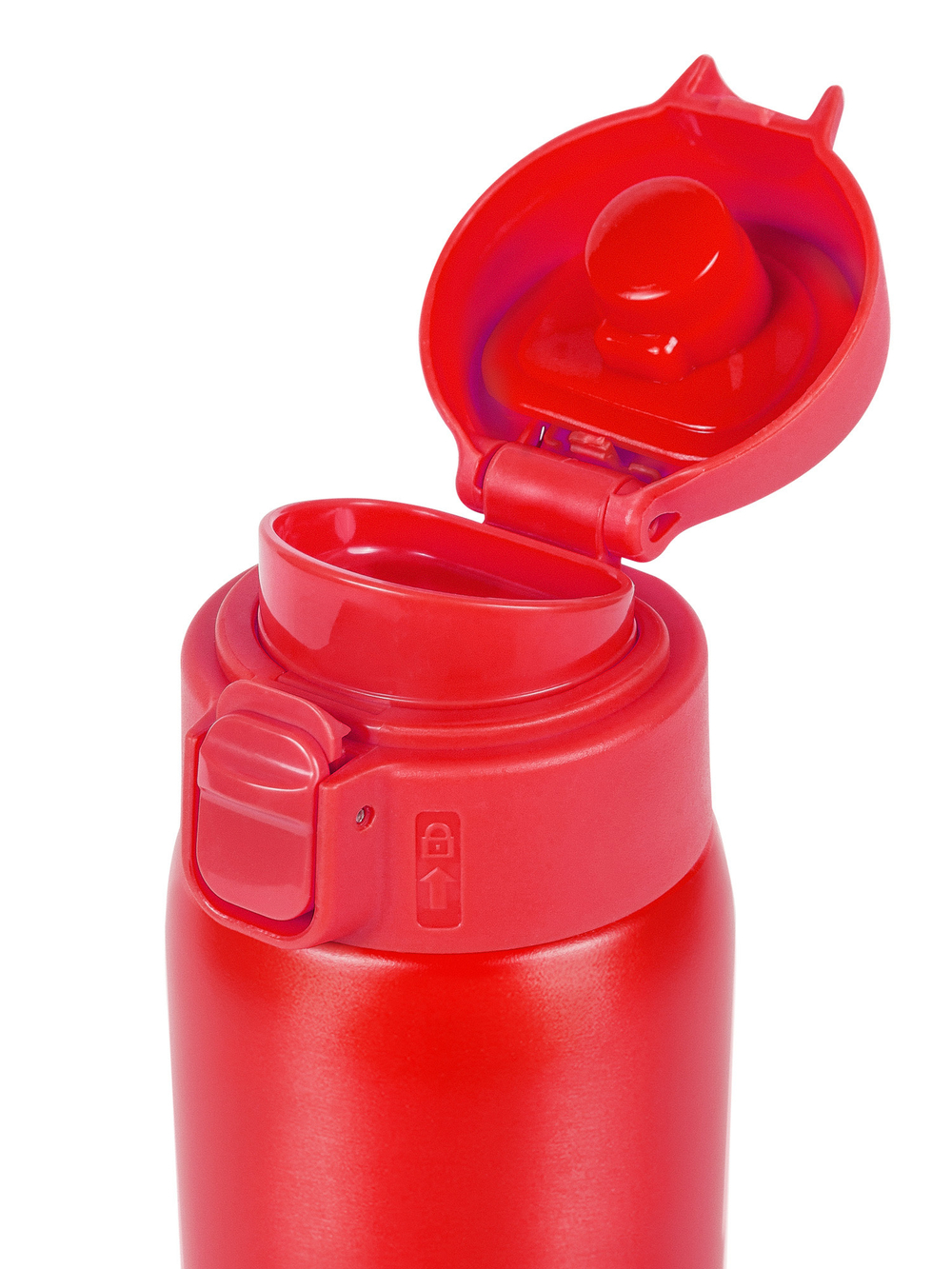 Термокружка Relaxika 701 (0,48 литра), красная (без лого)