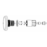 Прожектор компактный светодиодный Aquaviva LED028 99LED (6 Вт) RGB